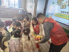 将健康饮食的种子播撒正在孩子